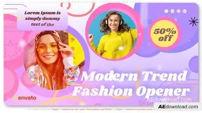Modern Trend Fashion Opener Openers template preview