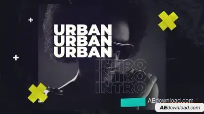 Modern Urban Intro Openers template preview