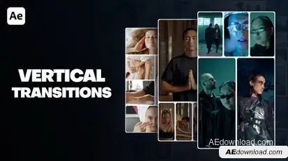Modern Vertical Transitions Elements template preview
