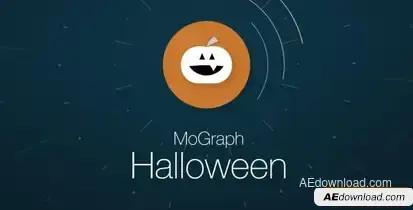 Videohive MoGraph Halloween Message Openers template preview