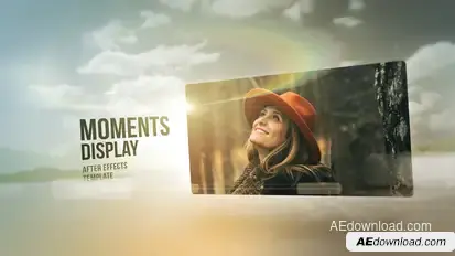 Moments Display Video Displays template preview