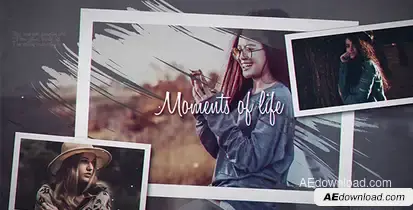 Moments of Life Openers template preview