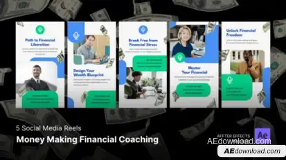 Money Making Coaching Podcast - Instagram Reels Product Promo template preview