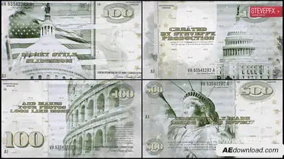 Money Style Slideshow Openers template preview