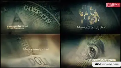 Money Tree Title Openers template preview