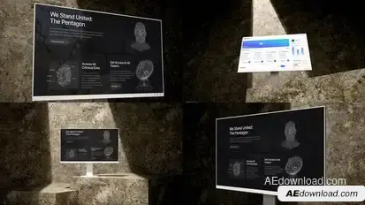 Monitor Display Mockup Product Promo template preview