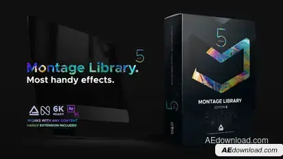 Montage Library - Most Useful Effects Elements template preview