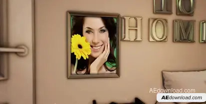 Morning Home Photo Gallery  Video Displays template preview