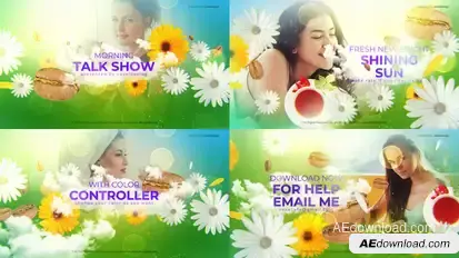 Morning Talk Show Opener Openers template preview
