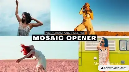 Mosaic Opener Openers template preview