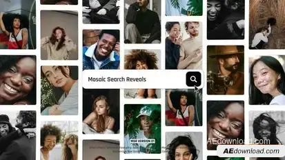 Mosaic Search Reveals Openers template preview