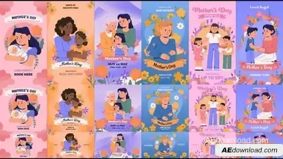 Mother's Day Bundle Openers template preview