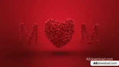 Mother's Day Logo Reveal Logo Stings template preview