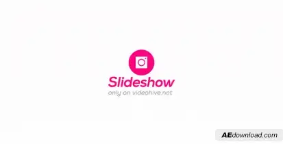 Motion Art Slideshow Video Displays template preview