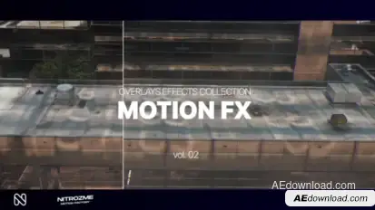 Motion Camera Effects Overlays Collection Vol. 02 Elements template preview
