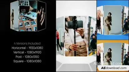 Motion Column Gallery Openers template preview