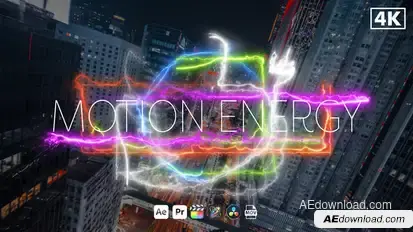 Motion Energy Elements template preview
