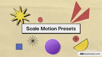 Motion Presets | Scale Elements template preview