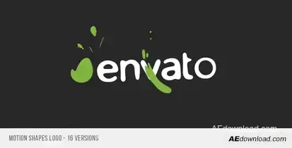 Motion Shapes Logo Logo Stings template preview