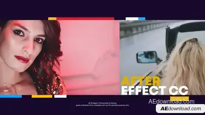 Motion Slideshow Video Displays template preview