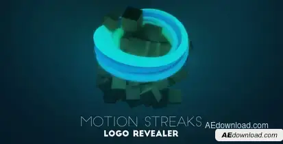 Motion Streaks Logo Revealer Logo Stings template preview