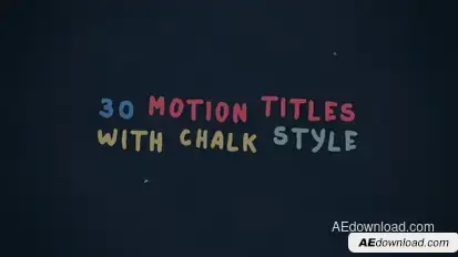 Motion Titles Titles template preview