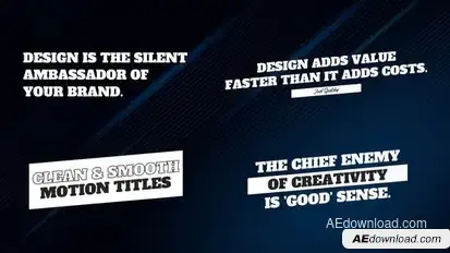 Motion Titles Titles template preview