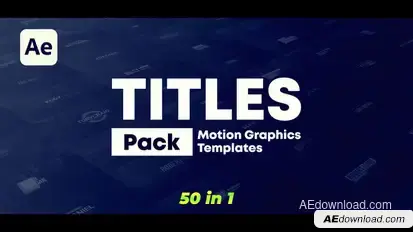 Motion Titles Titles template preview