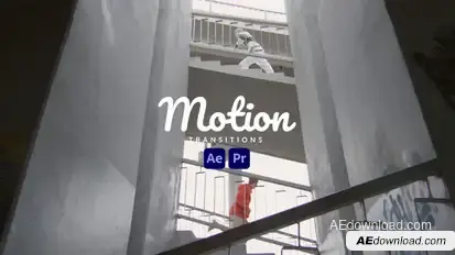 Motion Transitions Elements template preview