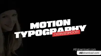 Motion Typography Titles template preview