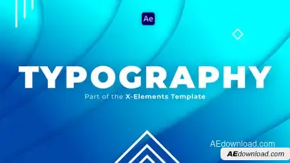 Motion Typography | After Effects Elements template preview