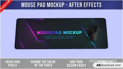 Mouse Pad Mockup Product Promo template preview