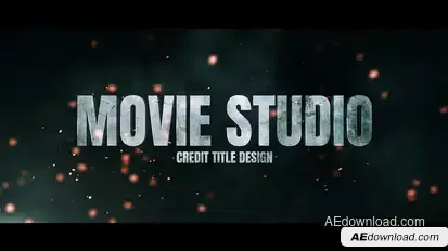 Movie Action Intro Titles template preview