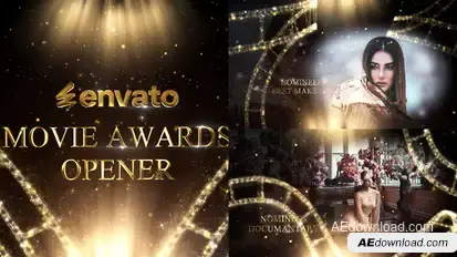 Movie Awards Opener Openers template preview