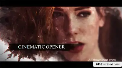 Movie Opening Titles Video Displays template preview
