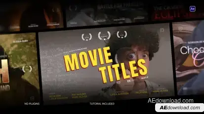 Movie Titels Titles template preview