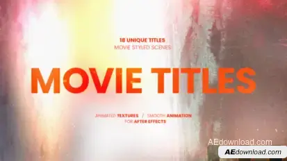 Movie Titles Titles template preview