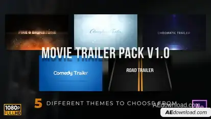 Movie Trailer Variety Pack v1.0 Titles template preview