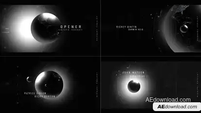 Movies Titles Openers template preview
