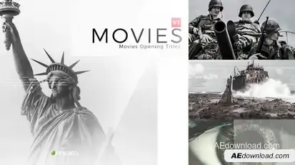 Movies Titles Opening Openers template preview