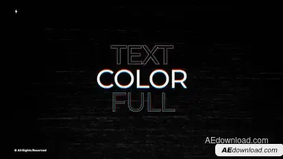 Moving Text Animation | After Effects Titles template preview