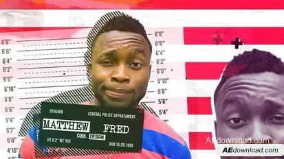 Mugshot Opener Openers template preview