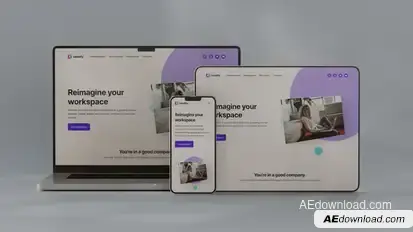 Multi Device Mockup Product Promo template preview