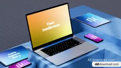 Multi Device Mockup Product Promo template preview