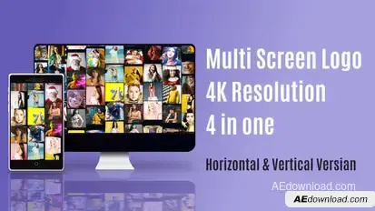 Multi Image Logo Elements template preview