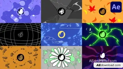 Multi Logo for After Effects Logo Stings template preview