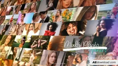 Multi Photo Gallery Logo Opener Openers template preview