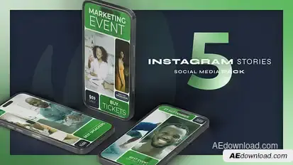 Multi Screen Instagram Reel Split Product Promo template preview