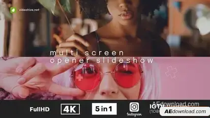 Multi Screen Opener Slideshow Openers template preview