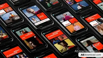 Multi Screen Stories Product Promo template preview